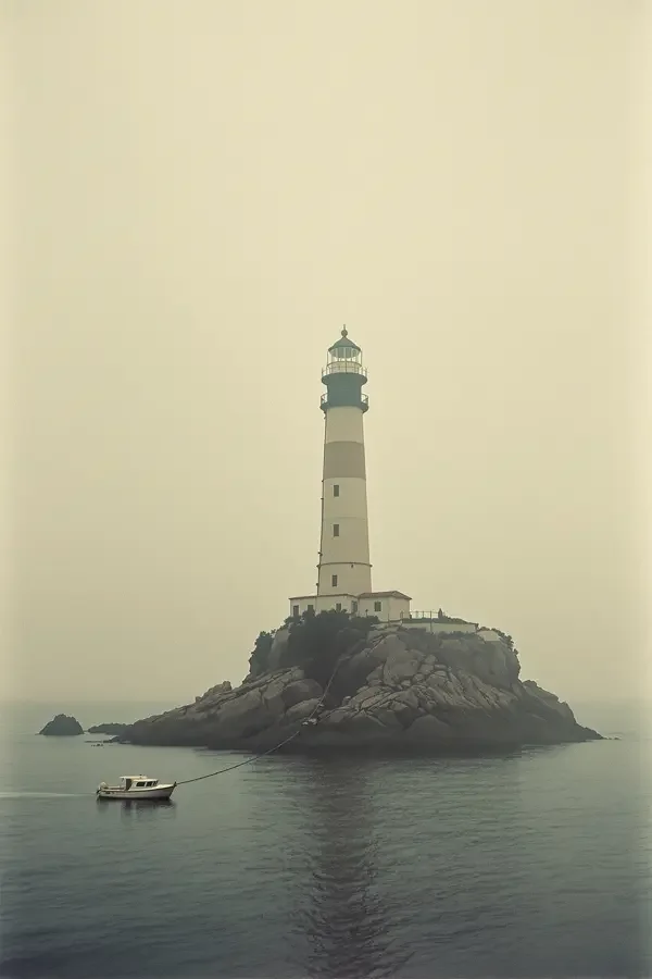 雾中灯塔 电影海报